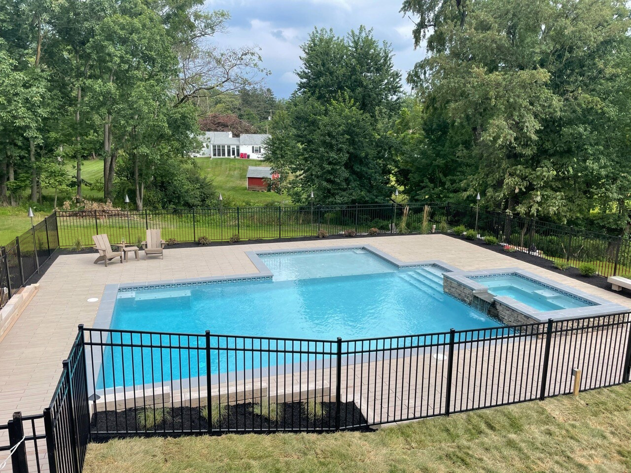 Swimming Pool Photos Montgomery County | Skippack Pool Builder