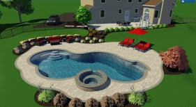 Back Yard Pool Design