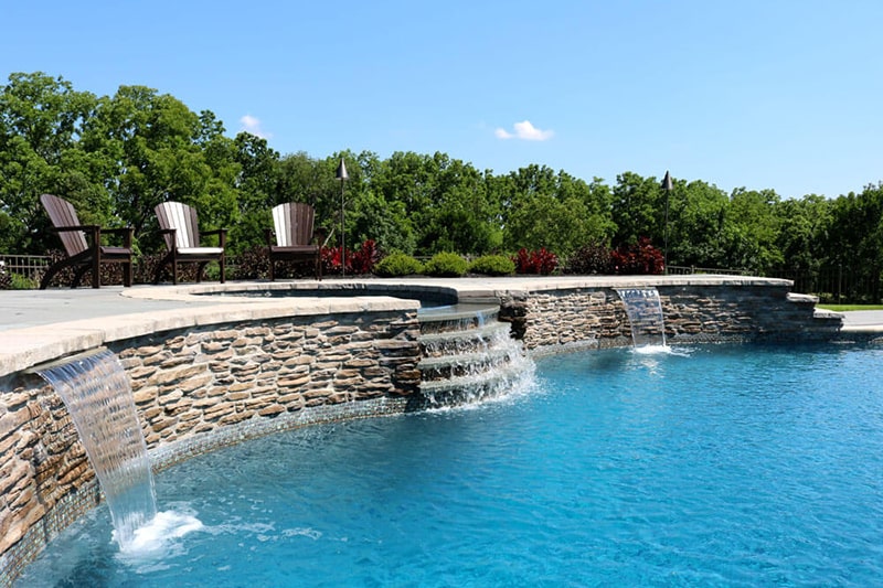 Pool Waterfall