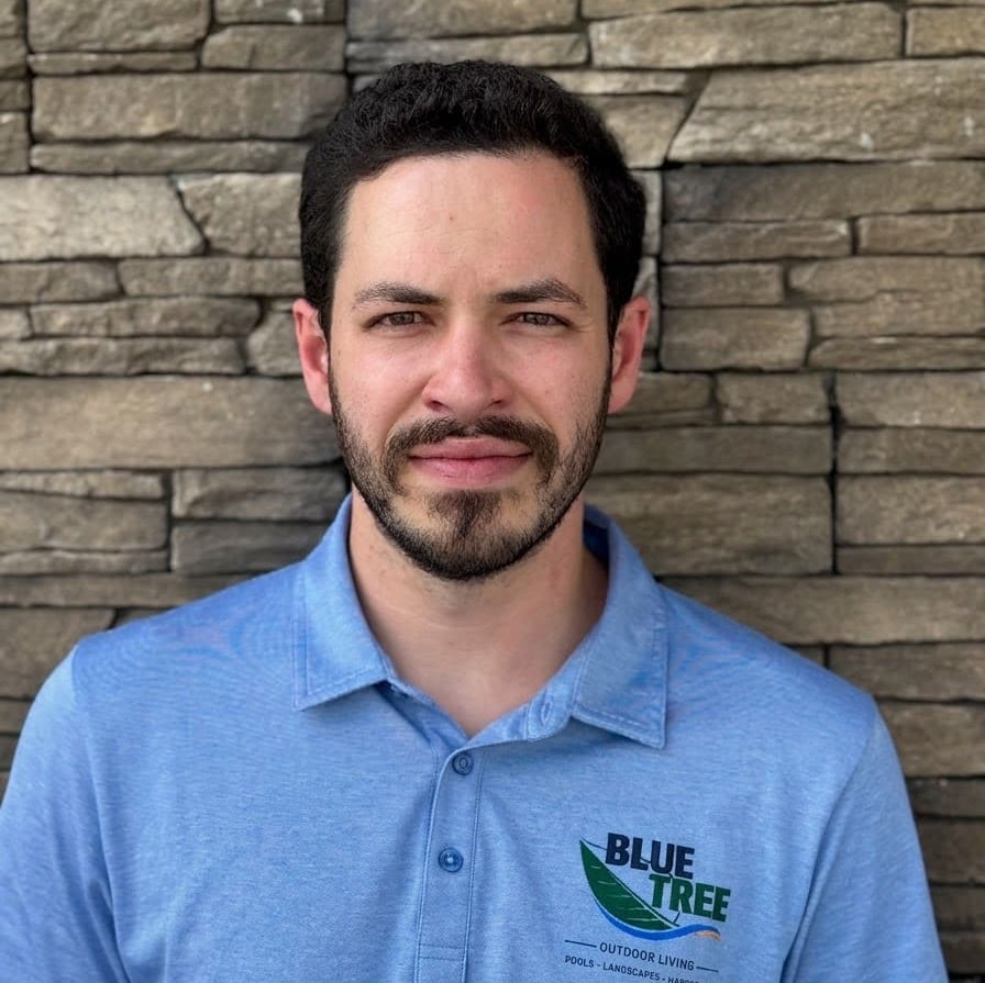Andrew Mattiola, Blue Tree landscape designer, headshot